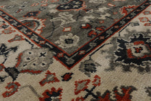 8' 3''x10' LoomBloom Muted Turkish Oushak Hand Knotted 100% Wool Area Rug Gray, Beige Color - Oriental Rug Of Houston