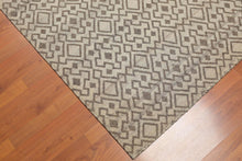 5'1" x 6'4" Hand Woven Flatweave Area Rug Contemporary Beige