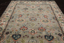 8' 2''x10' LoomBloom Muted Turkish Oushak Hand Knotted 100% Wool Area Rug Gray, Beige Color - Oriental Rug Of Houston