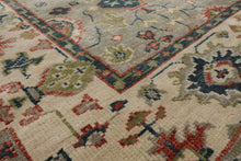 8' 2''x10' LoomBloom Muted Turkish Oushak Hand Knotted 100% Wool Area Rug Gray, Beige Color - Oriental Rug Of Houston