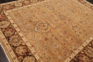 8'x10'1" Hand Knotted Wool Peshawar Traditional 150 KPSI Oriental Area Rug Camel - Oriental Rug Of Houston