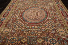 9x12 LoomBloom Muted Turkish Oushak Hand Knotted 100% Wool Traditional Area Rug Brown, Blush Color - Oriental Rug Of Houston
