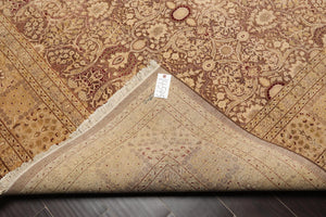 8'1" x 10'2" Hand Knotted Wool PakPersian 16/18 300 KPSI Oriental Area Rug Brown - Oriental Rug Of Houston