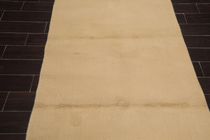 4' x 6' Modern 100% Wool Area Rug USA Beige - Oriental Rug Of Houston