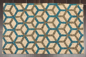 2'  00"x3'  00" Braided Mat  Oriental Area Persian Rug