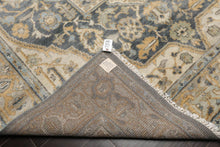 8' x10' 2'' LoomBloom Muted Turkish Oushak Hand Knotted Wool Area Rug Slate, Gray Color - Oriental Rug Of Houston