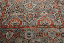 8' x9' 9'' LoomBloom Muted Turkish Oushak Hand Knotted Wool Area Rug Gray, Burnt Orange Color 8x10 - Oriental Rug Of Houston