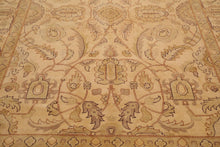 8'6'' x 10'4'' Hand Knotted Wool Peshawar Traditional Oriental Area Rug Gold - Oriental Rug Of Houston