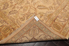 8'6'' x 10'4'' Hand Knotted Wool Peshawar Traditional Oriental Area Rug Gold - Oriental Rug Of Houston