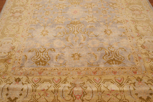 8' x 10' Hand Knotted Stone Wash Veg dyes Wool Traditional Area rug Gray - Oriental Rug Of Houston