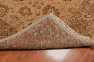 8’5" x 911" Hand Knotted Peshawar Stone Wash Traditional Oriental Area rug Beige - Oriental Rug Of Houston