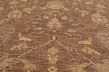 8' x 10'2'' Hand Knotted 100% Wool Peshawar Traditional Oriental Area Rug Brown - Oriental Rug Of Houston