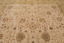 9'1'' x 11'10'' Hand Knotted 100% Wool Peshawar 200 KPSI Oriental Area Rug Beige - Oriental Rug Of Houston