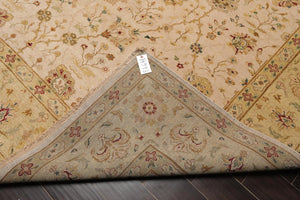 9'1'' x 11'10'' Hand Knotted 100% Wool Peshawar 200 KPSI Oriental Area Rug Beige - Oriental Rug Of Houston