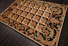 5'1" x 8'6" Hand Knotted Neo-Classic Tibetan Oriental Area Rug Traditional Beige - Oriental Rug Of Houston