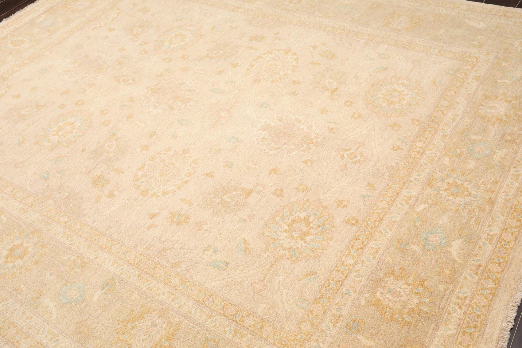 8x10 Muted Earth Tones Hand Knotted Persian Area Rug | Oriental