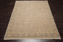8' x 10' Hand Knotted 100% Wool Peshawar Traditional Oriental Area Rug Gray