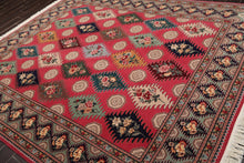 8'2"x 9'10" Hand Knotted Wool & Silk PakPersian 16/18 300 KPSI Oriental Area Rug Pink - Oriental Rug Of Houston