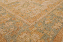 5' 9''x8' Hand Knotted Caucasian 100% Wool Traditional Oriental Area Rug Beige, Sage Color - Oriental Rug Of Houston