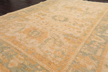 5' 9''x8' Hand Knotted Caucasian 100% Wool Traditional Oriental Area Rug Beige, Sage Color - Oriental Rug Of Houston