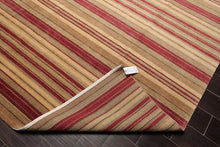 8'7'' x 12'2'' Hand Knotted Tibetan 100% Wool Stripes Modern Oriental Area Rug - Oriental Rug Of Houston