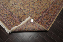 9'5" x 13'7" Hand Knotted 100% Wool Traditional Kashaan Oriental Area Rug Moss
