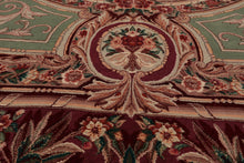 9'2"x12'2'' Hand Knotted Wool French Aubusson Savonnerie Plus pile Area Rug Mint - Oriental Rug Of Houston