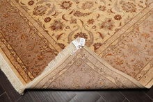 9'2"x12'4" Hand Knotted Wool 16/18 Pak Persian 300 KPSI Oriental Area Rug Ivory - Oriental Rug Of Houston