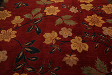 Authentic 9' x 12' Hand Knotted Wool Garden Tibetan Area Rug