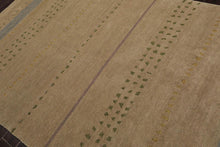 5'7''x8'7'' Hand Knotted Tibetan 100% Wool Tibetan Traditional Oriental Area Rug Moss, Gray Color - Oriental Rug Of Houston
