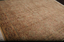 8'2"x10'3" Hand Knotted Wool 16/18 Pak Persian 350 KPSI Oriental Area Rug Beige - Oriental Rug Of Houston