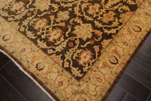 6'x8'10'' Hand Knotted Oushak 100% Wool Oushak Traditional Oriental Area Rug Brown, Beige Color - Oriental Rug Of Houston