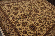 8' x 10'4" Hand Knotted Traditional Wool 200 KPSI Agra Oriental Area Rug Beige - Oriental Rug Of Houston