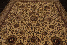 8' x 10'4" Hand Knotted Traditional Wool 200 KPSI Agra Oriental Area Rug Beige - Oriental Rug Of Houston