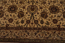 8' x 10'4" Hand Knotted Traditional Wool 200 KPSI Agra Oriental Area Rug Beige - Oriental Rug Of Houston