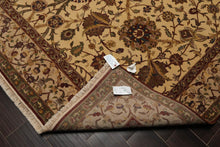 8' x 10'4" Hand Knotted Traditional Wool 200 KPSI Agra Oriental Area Rug Beige - Oriental Rug Of Houston