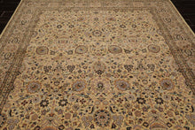 8'2"x10'5" Hand Knotted Wool 16/18 Pak Persian 350 KPSI Oriental Area Rug Ivory - Oriental Rug Of Houston