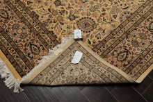 8'2"x10'5" Hand Knotted Wool 16/18 Pak Persian 350 KPSI Oriental Area Rug Ivory - Oriental Rug Of Houston