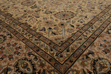 8'2"x10'5" Hand Knotted Wool 16/18 Pak Persian 350 KPSI Oriental Area Rug Ivory - Oriental Rug Of Houston