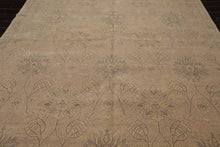 8'4" x 10'5" Hand Knotted 100% Wool Transitional Tibetan Area Rug Beige Gray
