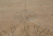 8'4" x 10'5" Hand Knotted 100% Wool Transitional Tibetan Area Rug Beige Gray - Oriental Rug Of Houston