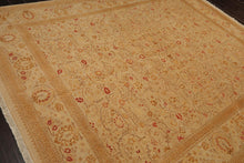 Hand Knotted Wool 16/18 Pak Persian 300 KPSI Oriental Area Rug Tan 8'4" x 10'5"