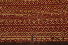 6'1'' x 9' Hand Knotted Wool Peshawar Traditional Oriental Area Rug Terracotta