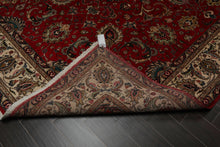 8'9" x 11'9" Hand Knotted 100% Wool Authentic Tabrizz Oriental Area Rug Red - Oriental Rug Of Houston