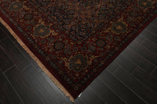 9'1" x 12'2" Hand Knotted Traditional 100% Wool 200 KPSI Oriental Area Rug Navy - Oriental Rug Of Houston