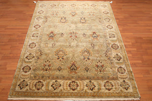 8’11" x 11’8" Hand Knotted Wool Oriental Area Rug Traditional full pile Moss
