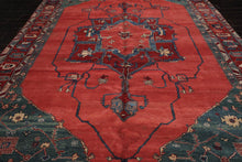 10'2''x14'9'' Hand Knotted Persian 100% Wool Herati Traditional Oriental Area Rug Coral,Teal Color - Oriental Rug Of Houston
