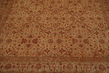 Hand Knotted Wool 16/18 Pak Persian 300 KPSI Oriental Area Rug Tan 7'10" x 9'9" - Oriental Rug Of Houston