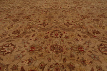 Hand Knotted Wool 16/18 Pak Persian 300 KPSI Oriental Area Rug Tan 7'10" x 9'9" - Oriental Rug Of Houston