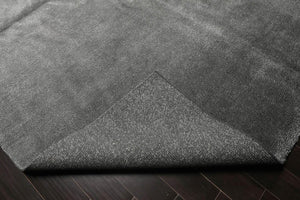 12'2''x16'2'' Gray Hand Knotted Tibetan Wool and Silk Modern & Contemporary Oriental Area Rug - Oriental Rug Of Houston
